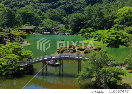 香川県 高松市 栗林公園 飛来峰 香川県 高松市 栗林公園 飛来峰 116967477