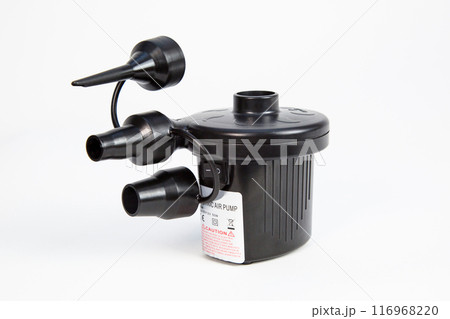 Pump for rubber mattresses and fishing boats, Side view Pump for rubber mattresses and fishing boats, Side view 116968220