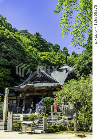 四国八十八箇所88番　大窪寺　本堂と多宝塔　香川県さぬき市 116968278