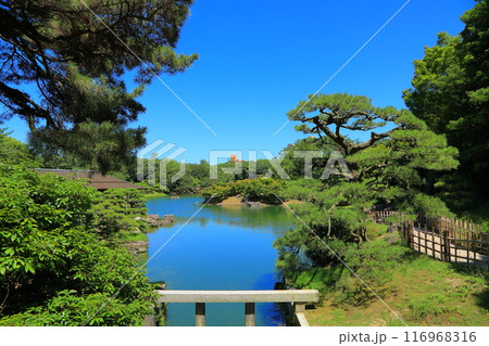 香川県 高松市 栗林公園 香川県 高松市 栗林公園 116968316