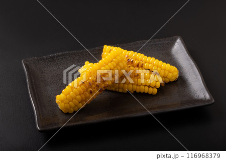 とうもろこしのバター醤油焼き とうもろこしのバター醤油焼き 116968379
