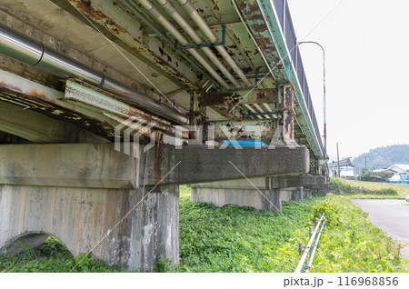 老朽化した橋梁 116968856