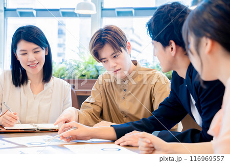 ミーティング　会議 116969557