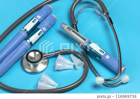 Ozempic Insulin injection pen or insulin cartridge pen for diabetics. 116969738