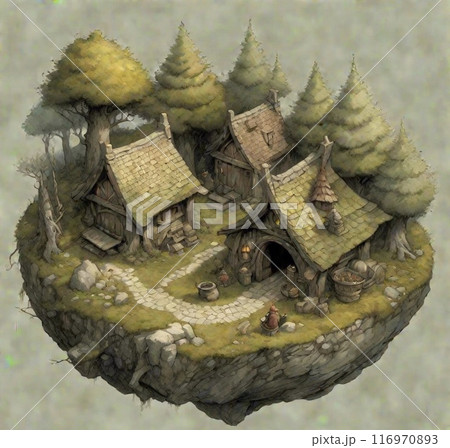 森の中の住宅 116970893