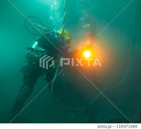 Underwater oxy-fuel in deep ocean depths Underwater oxy-fuel in deep ocean depths 116971060