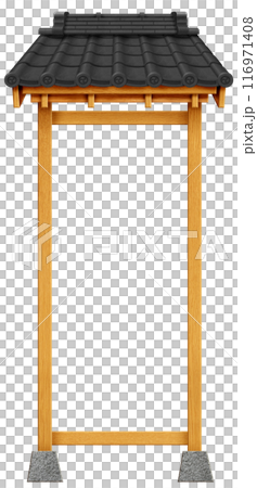 Material: Tile roof sign 116971408
