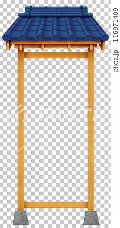 Material: Tile roof sign 116971409