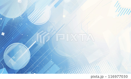 ブルー-背景-素材 116977030