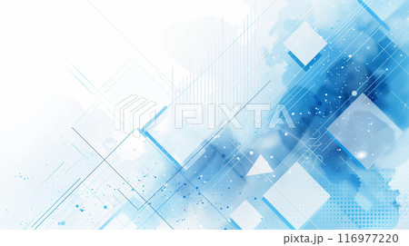 ブルー-背景-素材 116977220