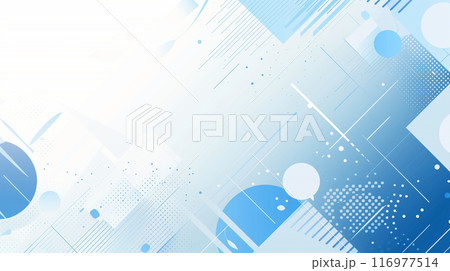 ブルー-背景-素材 116977514
