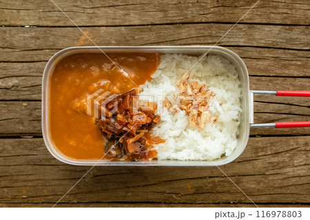 カレーライス Curry and rice for outdoor カレーライス Curry and rice for outdoor 116978803