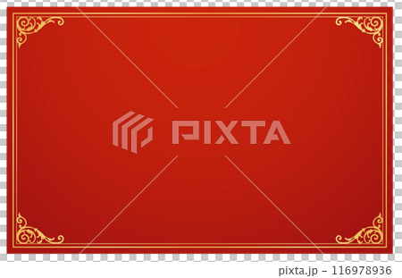 Retro antique frame design 116978936
