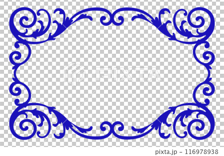Retro antique frame design 116978938