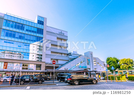 日本の茅ヶ崎都市景観 東海道本線と相模線の2路線が乗り入れている茅ケ崎駅(南口)=令和6年7月21日 日本の茅ヶ崎都市景観 東海道本線と相模線の2路線が乗り入れている茅ケ崎駅(南口)=令和6年7月21日 116981250