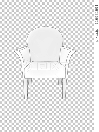 simple chair illustration simple chair illustration 116981691