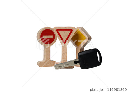 PNG road signs isolated on white background. PNG road signs isolated on white background. 116981860