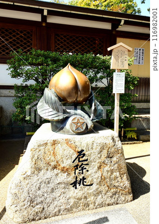 京都府　晴明神社　厄除桃　陰陽師・安倍晴明・御霊神 京都市上京区晴明町 116982001