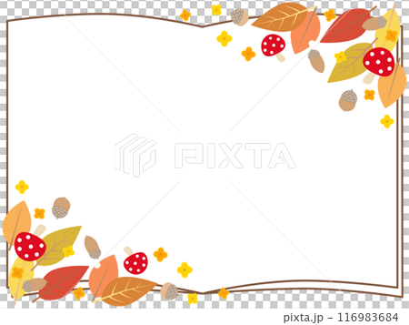 佈滿落葉的書架的背景插圖,非常適合秋天 佈滿落葉的書架的背景插圖,非常適合秋天 116983684