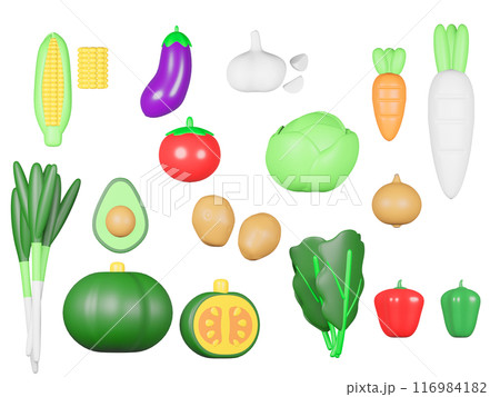 野菜のセット 116984182