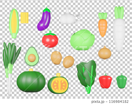 野菜のセット 116984182