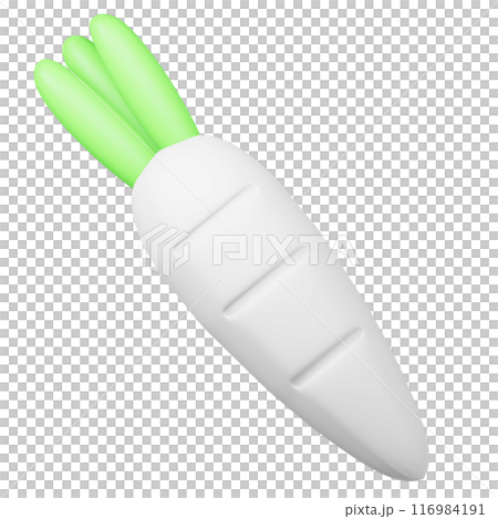 Japanese radish Japanese radish 116984191