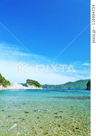 岩手県 青空の浄土ヶ浜 岩手県 青空の浄土ヶ浜 116984734