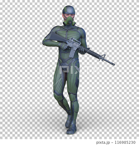 Cyber warrior 116985230