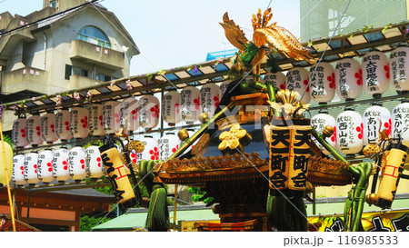 2024年の湯島天神例大祭(東京都文京区)の風景 2024年の湯島天神例大祭(東京都文京区)の風景 116985533