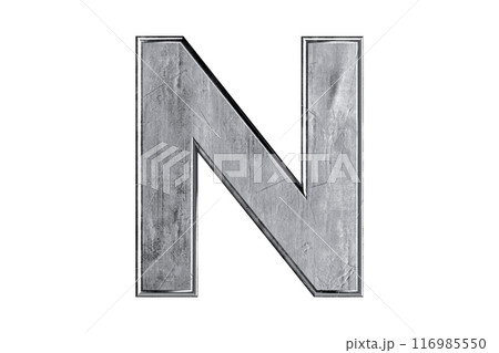 Letters made of metal Letters made of metal 116985550
