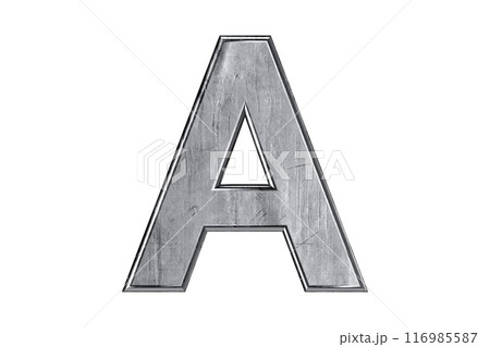 Letters made of metal Letters made of metal 116985587