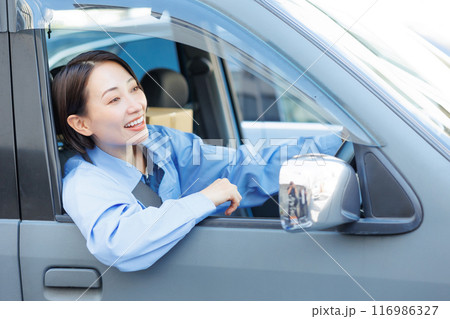 女性 ドライバー 女性 ドライバー 116986327