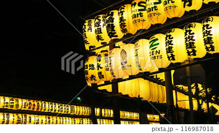 浦安三社例大祭の提灯点灯式の風景(2024年撮影) 浦安三社例大祭の提灯点灯式の風景(2024年撮影) 116987018