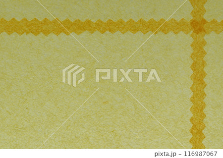 和紙のフレーム背景素材 116987067