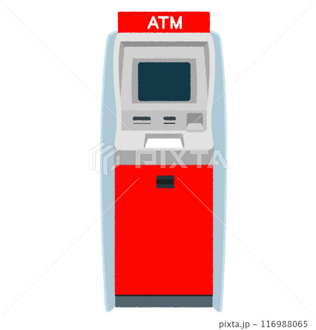 ATMのイラスト ATMのイラスト 116988065