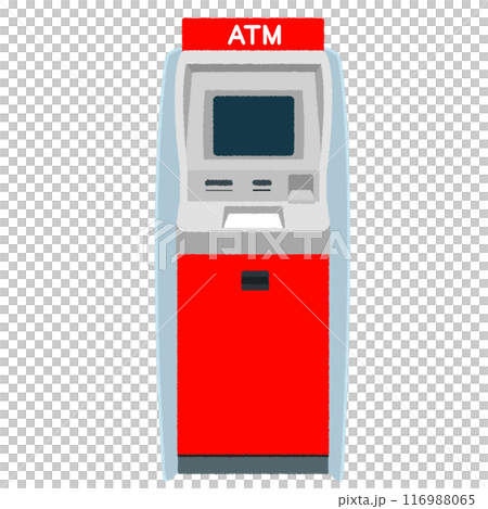 ATMのイラスト ATMのイラスト 116988065