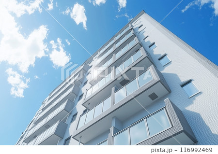 マンション・アパートの外観イメージ「AI生成画像」 マンション・アパートの外観イメージ「AI生成画像」 116992469