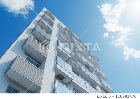 マンション・アパートの外観イメージ「AI生成画像」 116992470