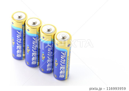 単三のアルカリ乾電池 116993959