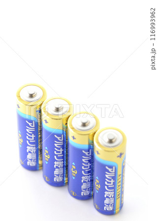 単三のアルカリ乾電池 単三のアルカリ乾電池 116993962