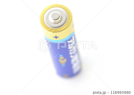 単三のアルカリ乾電池 116993980