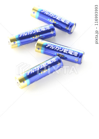 単三のアルカリ乾電池 116993993