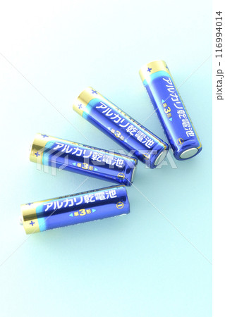 単三のアルカリ乾電池 単三のアルカリ乾電池 116994014