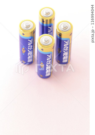 単三のアルカリ乾電池 単三のアルカリ乾電池 116994044
