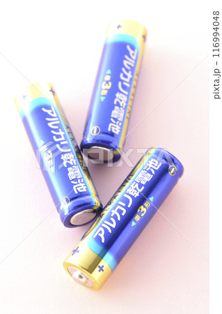 単三のアルカリ乾電池 単三のアルカリ乾電池 116994048