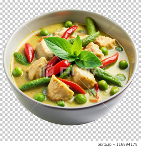 soup with meatballs and vegetables 116994179