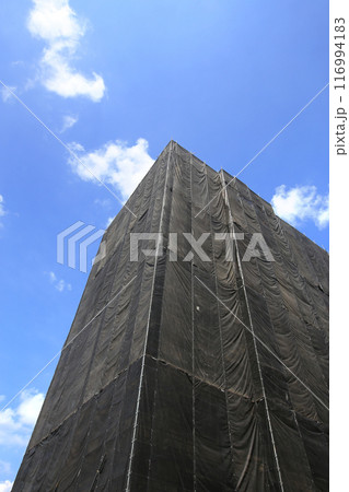 マンションの大規模修繕工事 116994183