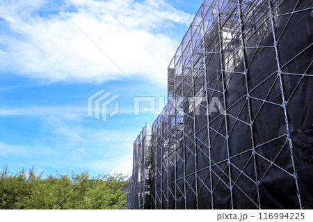 マンションの大規模修繕工事 116994225