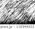 墨跡　全画面　斜線　テクスチャ 116994922