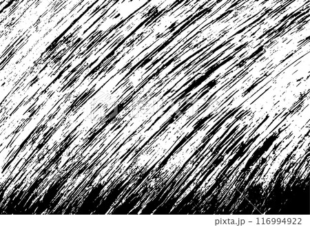 墨跡　全画面　斜線　テクスチャ 116994922